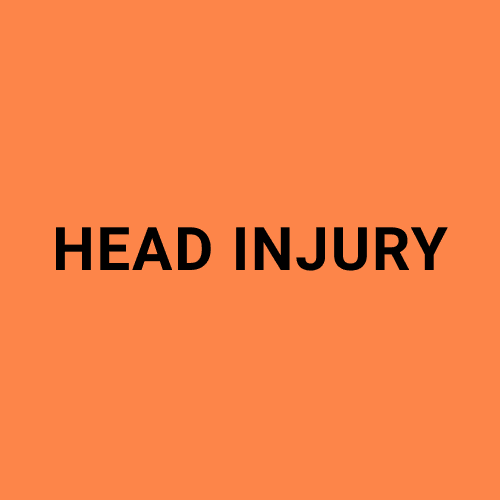 Image showing the words "Head Injury".